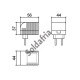 Caixa Patola CF-065/2 37x44x56mm Caixa Patola CF-065/2 37x44x56mm